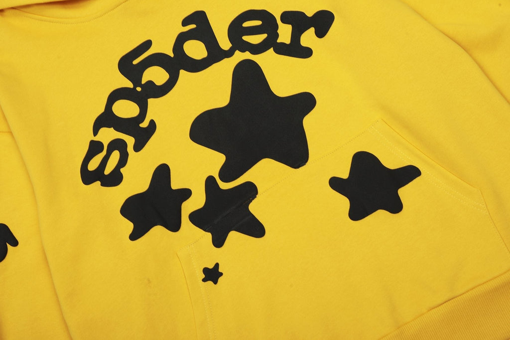 Sp5der Star Graphic Hoodie & Jogger Matching Set