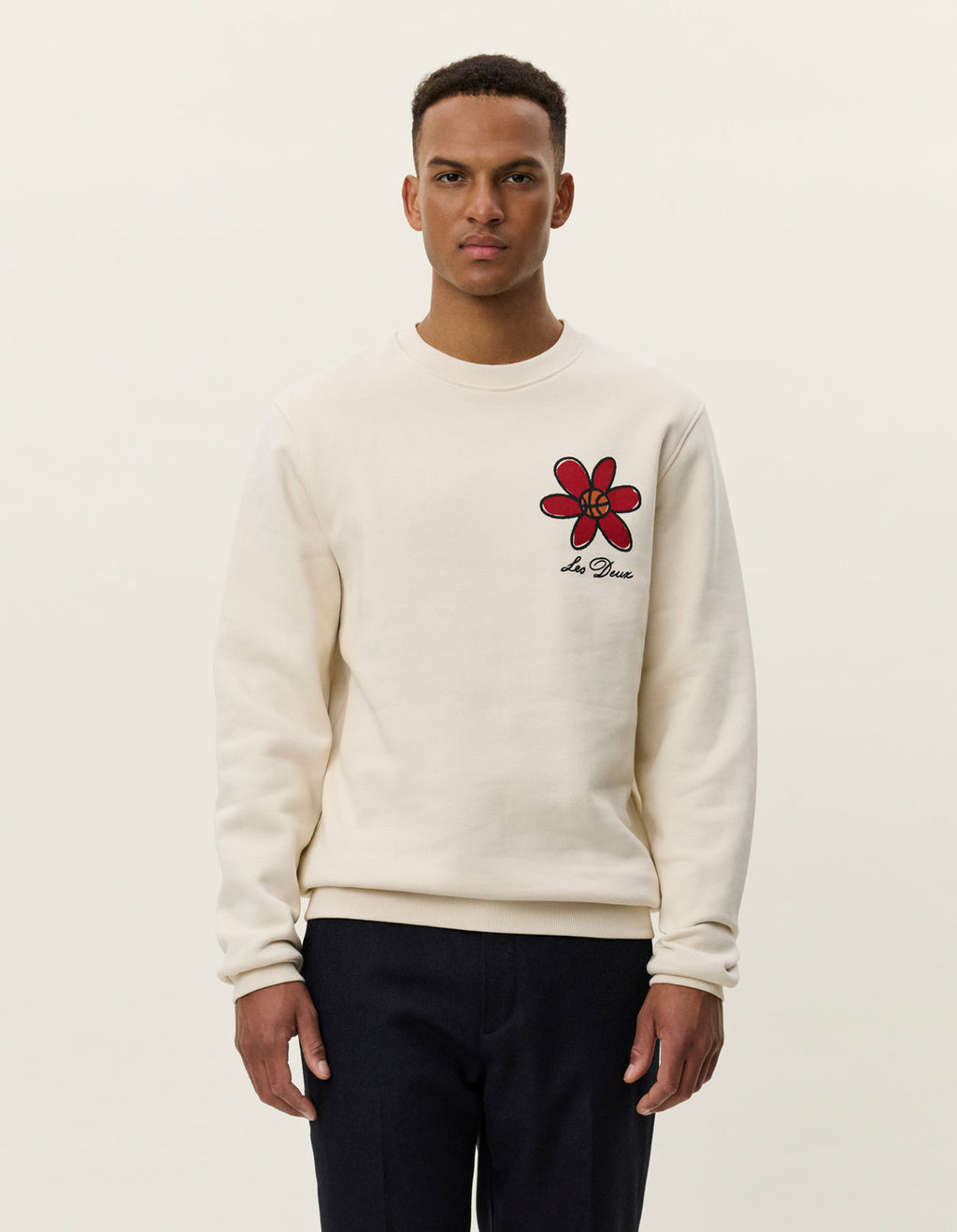 Les Deux Flower Basket Sweatshirt