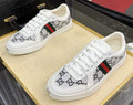 Gucci Patterned Stripe Low-Top Sneakers