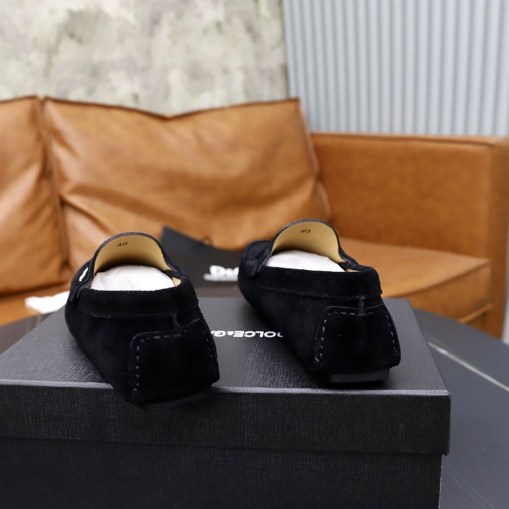 Dolce & Gabbana Men's Leather Penny Loafers