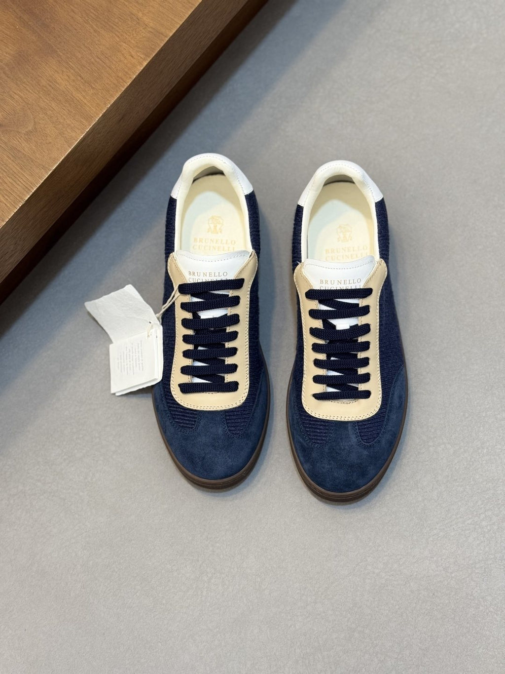 Brunello Cucinelli Men's Low-Top Suede Sneakers